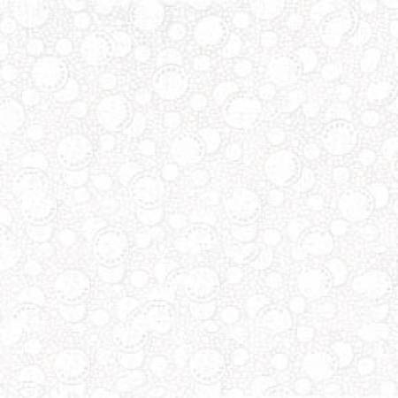 White Bubbles - White on White - by Wilmington Prints- Fabric Off the Bolt (Sizes in Description below)