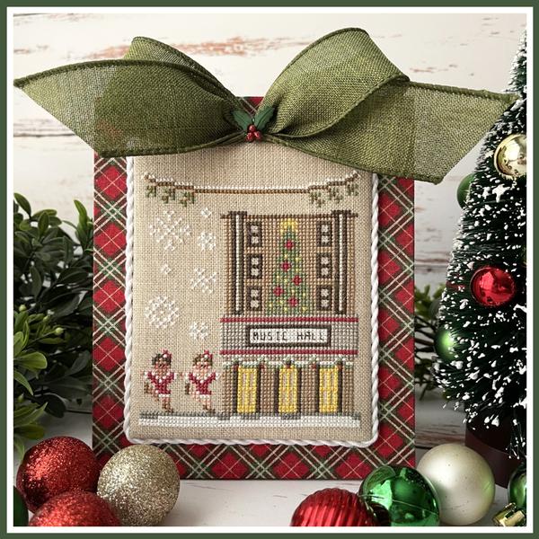 Big City Christmas #7 -Music Hall By Country Cottage Needleworks