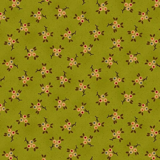 Quiet Grace - Berry Springs Kiwi - By Kim Diehl for Henry Glass Fabrics - Fabric Off the Bolt (Sizes in Description below)