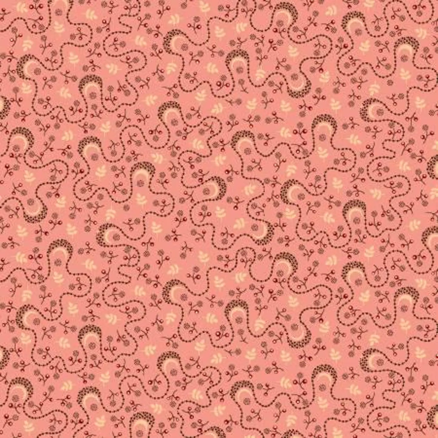 Quiet Grace - Berry Patch Pink - By Kim Diehl for Henry Glass Fabrics - Fabric Off the Bolt (Sizes in Description below)