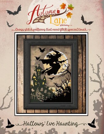 Hallows' Eve Haunting- Autumn Lane Stitchery