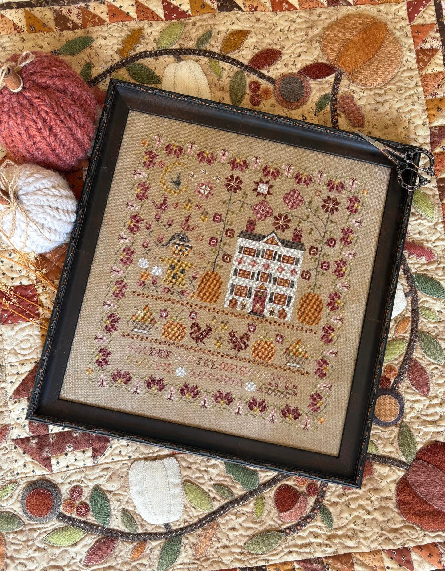 Pre-Order -Enchanted Autumn Sampler by Pansy Patch Quilts & Stitchery