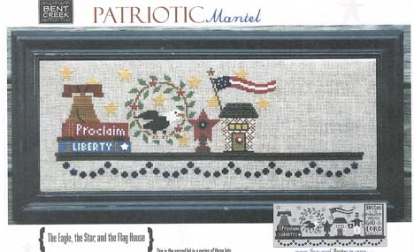 Patriotic Mantel - Bent Creek  (3 Kit Pack)