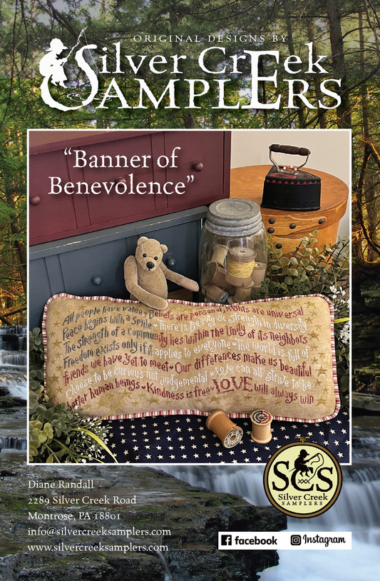 PRE-ORDER - Banner of Benevolence - Silver Creek Samplers