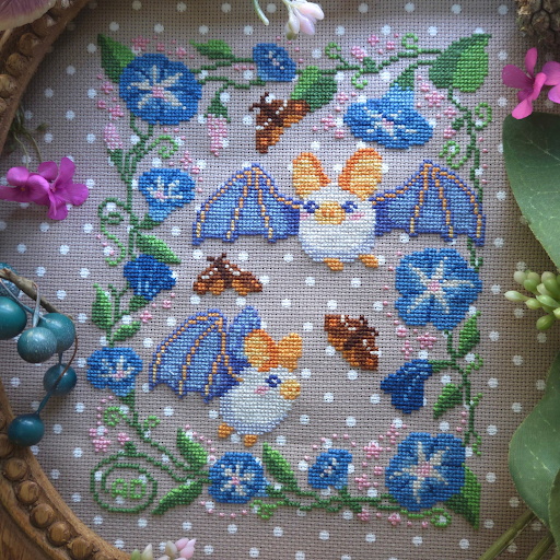 Pre-Order - Ghost Bat Sampler by BAD Stitch
