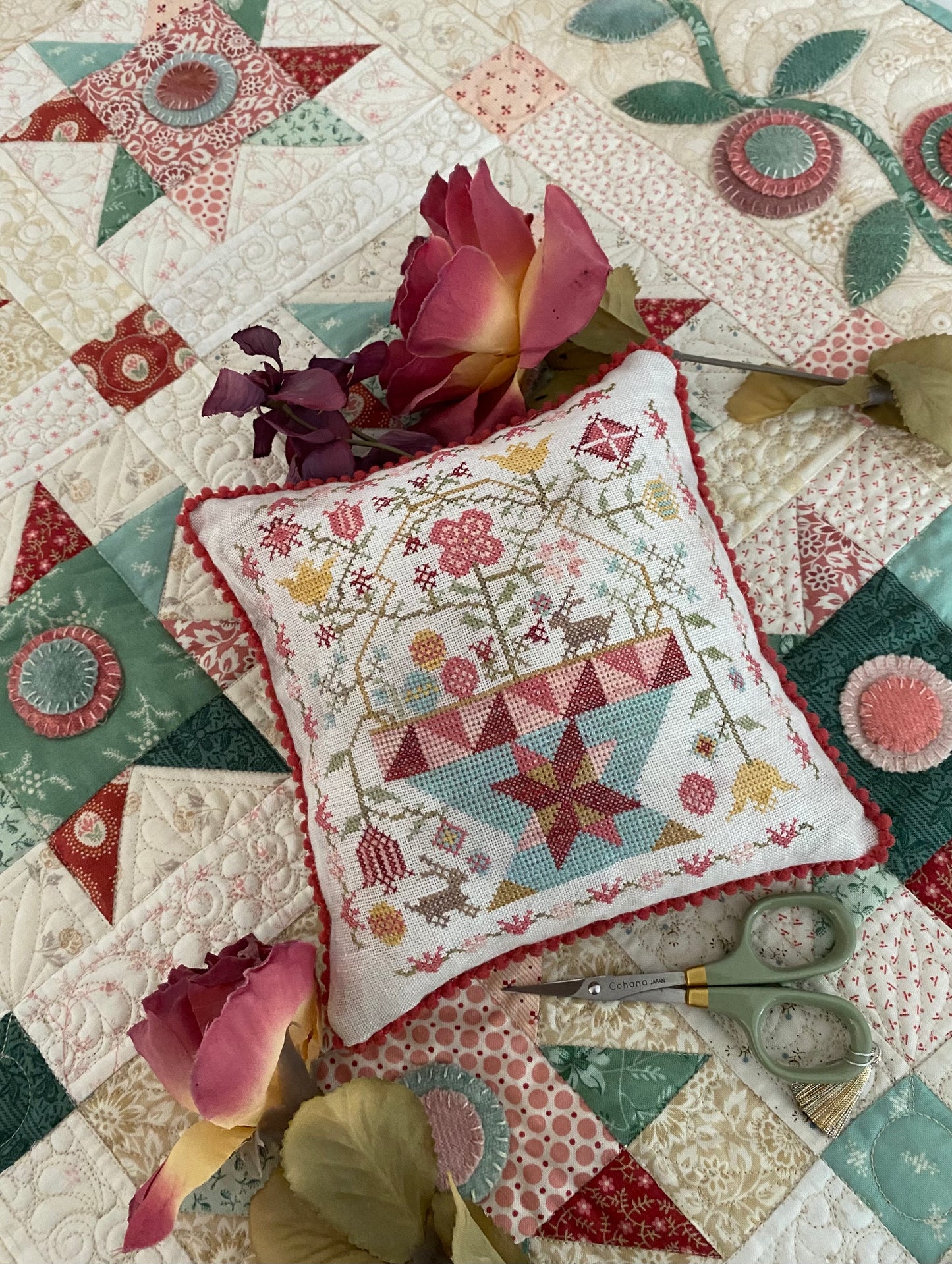 Betsy's Easter Basket - Pansy Patch Quilts & Stitchery