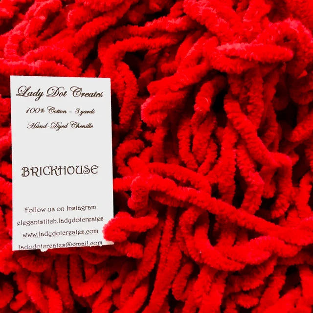 Chenille Trim by Lady Dot Creates - Brickhouse