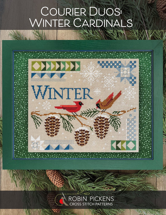 Courier Duos: Winter Cardinals- Robin Pickens