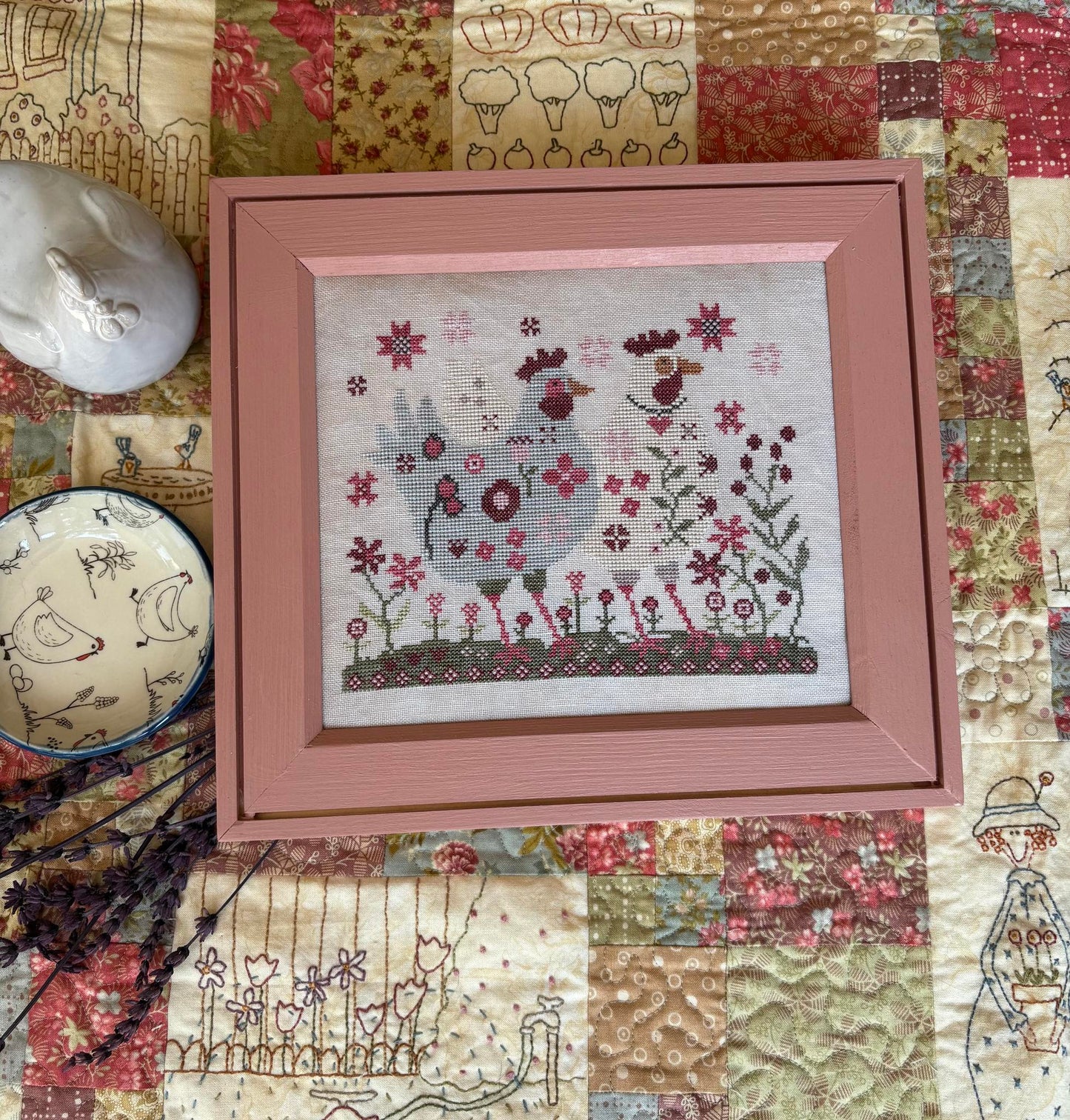 Pre-Order -Henpecked by Pansy Patch Quilts & Stitchery