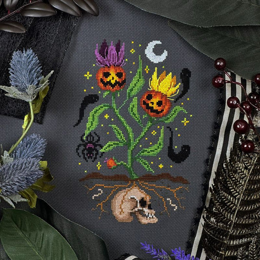 Spooky Blooms - The Stitch Crypt