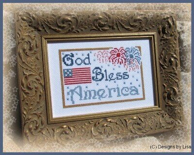 God Bless America - Designs by Lisa