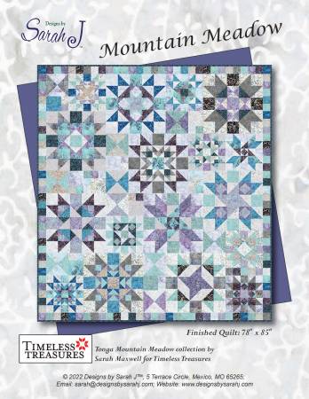 Mountain Meadow Quilt Pattern by Timeless Treasures