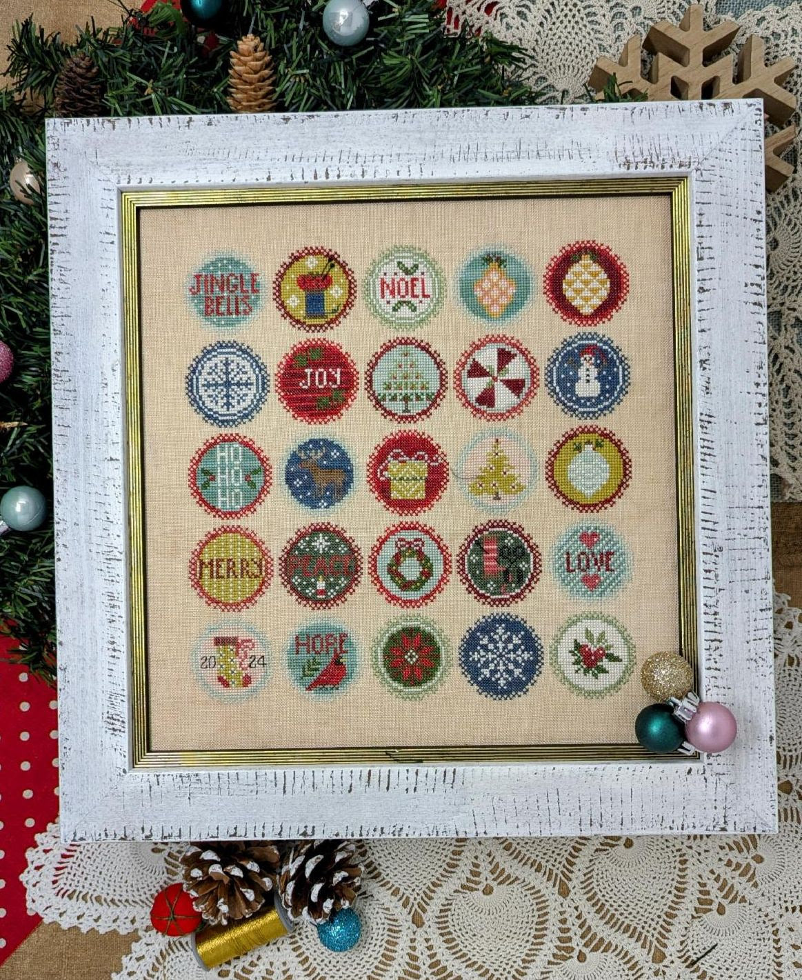 Christmas Dot Series - January - Jeannette Douglas