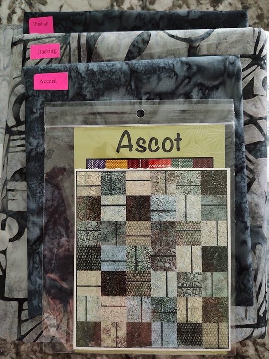 Echoes in Stone Quilt Kit using the Ascot pattern