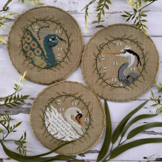 PRE-ORDER - Elegant Birds Trio - Puntini Puntini