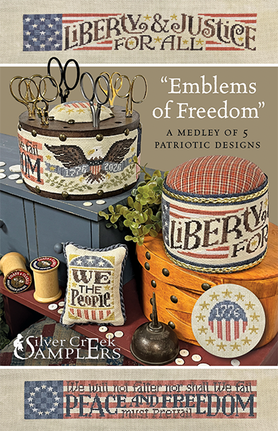 Pre-Order -Emblems of Freedom - by Silver Creek Samplers
