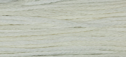 White Washed #1091 by Weeks Dye Works- 5 yds Hand-Dyed, 6 Strand 100% Cotton Cross Stitch Embroidery Floss