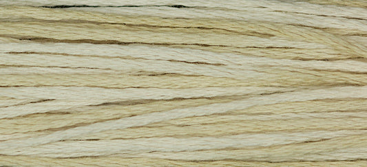 Light Khaki #1101 by Weeks Dye Works- 5 yds Hand-Dyed, 6 Strand 100% Cotton Cross Stitch Embroidery Floss