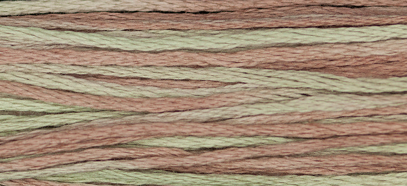 Saltwater Taffy #1132 by Weeks Dye Works- 5 yds Hand-Dyed, 6 Strand 100% Cotton Cross Stitch Embroidery Floss