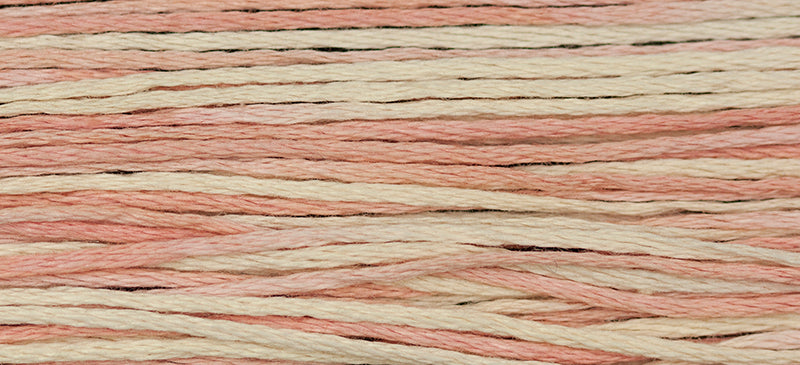 Meredith's Pink #1135 by Weeks Dye Works- 5 yds Hand-Dyed, 6 Strand 100% Cotton Cross Stitch Embroidery Floss