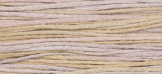 Carnation #1136 by Weeks Dye Works- 5 yds Hand-Dyed, 6 Strand 100% Cotton Cross Stitch Embroidery Floss