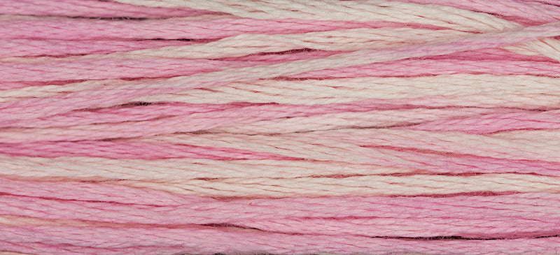 Sophia's Pink #1138 by Weeks Dye Works- 5 yds Hand-Dyed, 6 Strand 100% Cotton Cross Stitch Embroidery Floss