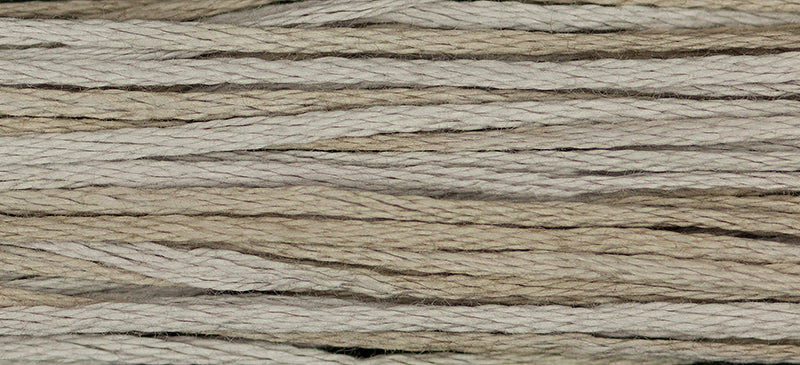 Pebble #1151 by Weeks Dye Works- 5 yds Hand-Dyed, 6 Strand 100% Cotton Cross Stitch Embroidery Floss