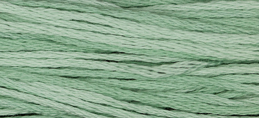 Sea Foam #1166 by Weeks Dye Works- 5 yds Hand-Dyed, 6 Strand 100% Cotton Cross Stitch Embroidery Floss