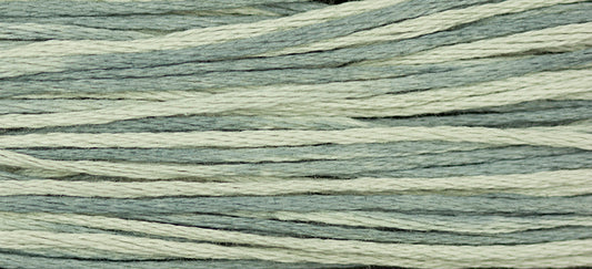 Pewter #1176 by Weeks Dye Works- 5 yds Hand-Dyed, 6 Strand 100% Cotton Cross Stitch Embroidery Floss