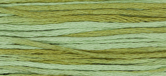 Dried Sage #1191 by Weeks Dye Works- 5 yds Hand-Dyed, 6 Strand 100% Cotton Cross Stitch Embroidery Floss