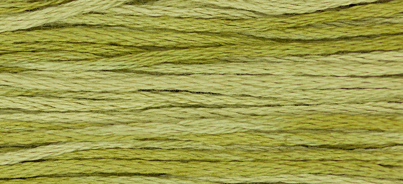 Guacamole #1193 by Weeks Dye Works- 5 yds Hand-Dyed, 6 Strand 100% Cotton Cross Stitch Embroidery Floss