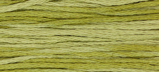 Guacamole #1193 by Weeks Dye Works- 5 yds Hand-Dyed, 6 Strand 100% Cotton Cross Stitch Embroidery Floss