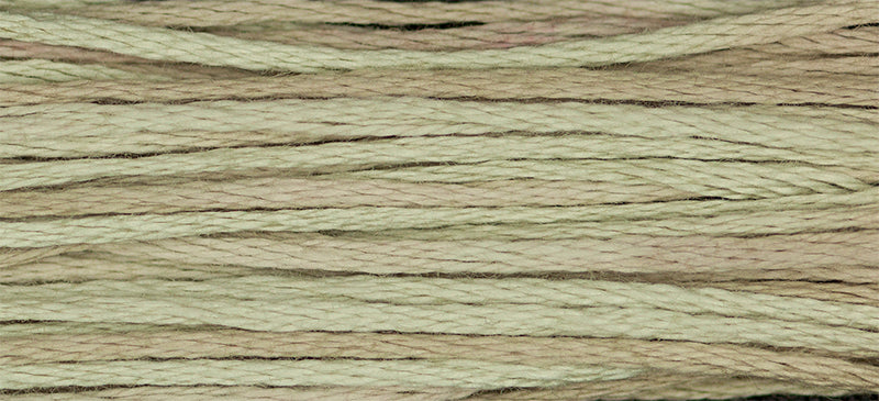 Taupe #1196 by Weeks Dye Works- 5 yds Hand-Dyed, 6 Strand 100% Cotton Cross Stitch Embroidery Floss