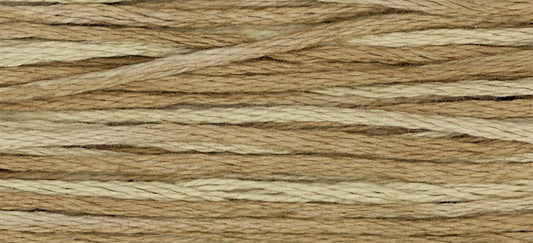 Oak #1219 by Weeks Dye Works- 5 yds Hand-Dyed, 6 Strand 100% Cotton Cross Stitch Embroidery Floss