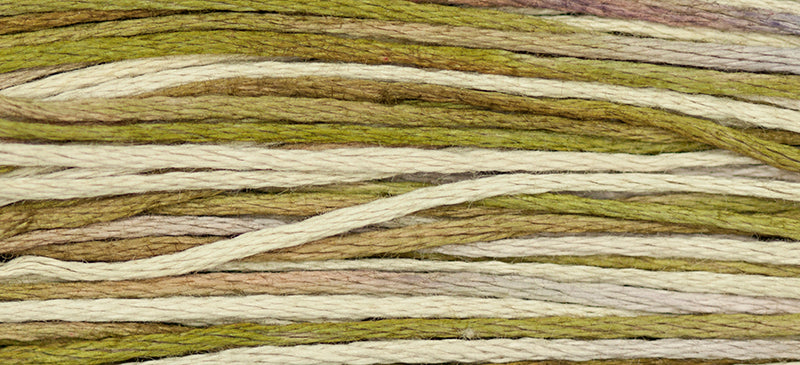 Latte #1221 by Weeks Dye Works- 5 yds Hand-Dyed, 6 Strand 100% Cotton Cross Stitch Embroidery Floss