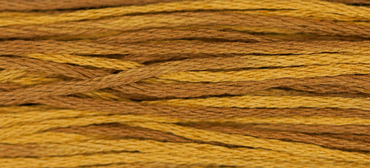 Tiger's Eye #1225 by Weeks Dye Works- 5 yds Hand-Dyed, 6 Strand 100% Cotton Cross Stitch Embroidery Floss