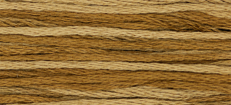 Palomino #1232 by Weeks Dye Works- 5 yds Hand-Dyed, 6 Strand 100% Cotton Cross Stitch Embroidery Floss