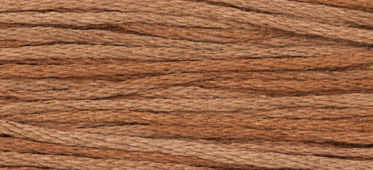 Chestnut #1269 by Weeks Dye Works- 5 yds Hand-Dyed, 6 Strand 100% Cotton Cross Stitch Embroidery Floss