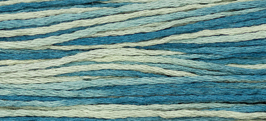 Salt Glaze #1286 by Weeks Dye Works- 5 yds Hand-Dyed, 6 Strand 100% Cotton Cross Stitch Embroidery Floss