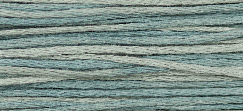 Dolphin #1296 by Weeks Dye Works- 5 yds Hand-Dyed, 6 Strand 100% Cotton Cross Stitch Embroidery Floss