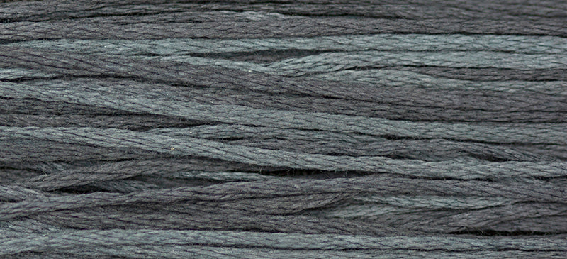 Gunmetal #1298 by Weeks Dye Works- 5 yds Hand-Dyed, 6 Strand 100% Cotton Cross Stitch Embroidery Floss