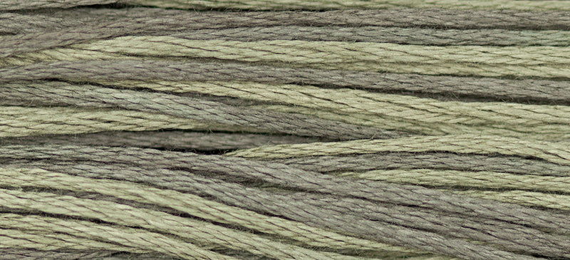 Pelican Gray #1302 by Weeks Dye Works- 5 yds Hand-Dyed, 6 Strand 100% Cotton Cross Stitch Embroidery Floss