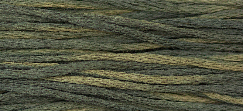 Onyx #1304 by Weeks Dye Works- 5 yds Hand-Dyed, 6 Strand 100% Cotton Cross Stitch Embroidery Floss