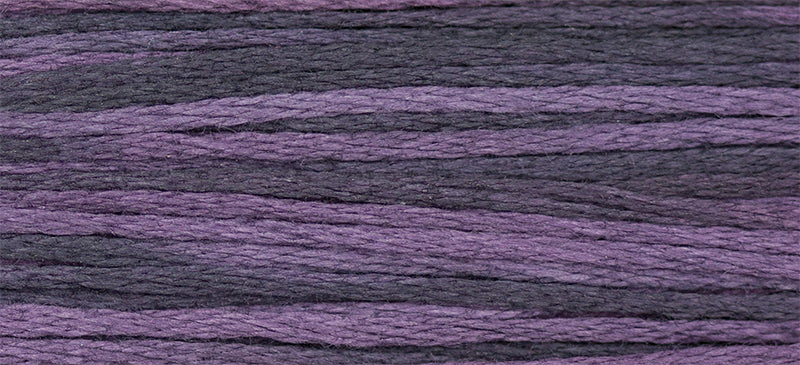 Eggplant #1317 by Weeks Dye Works- 5 yds Hand-Dyed, 6 Strand 100% Cotton Cross Stitch Embroidery Floss