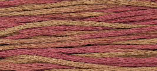 Rust #1326 by Weeks Dye Works- 5 yds Hand-Dyed, 6 Strand 100% Cotton Cross Stitch Embroidery Floss