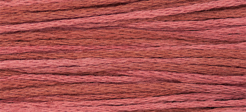 Brick #1331 by Weeks Dye Works- 5 yds Hand-Dyed, 6 Strand 100% Cotton Cross Stitch Embroidery Floss