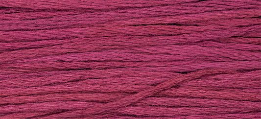 Bordeaux #1339 by Weeks Dye Works- 5 yds Hand-Dyed, 6 Strand 100% Cotton Cross Stitch Embroidery Floss