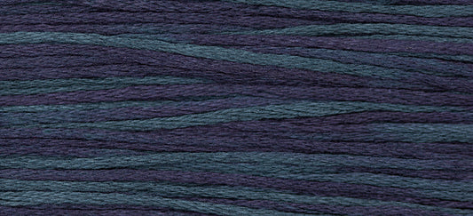 Fathom #2102 by Weeks Dye Works- 5 yds Hand-Dyed, 6 Strand 100% Cotton Cross Stitch Embroidery Floss