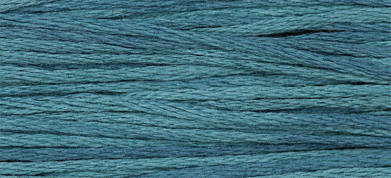 Deep Sea #2104 by Weeks Dye Works- 5 yds Hand-Dyed, 6 Strand 100% Cotton Cross Stitch Embroidery Floss