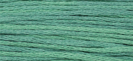 Kentucky Bluegrass #2152 by Weeks Dye Works- 5 yds Hand-Dyed, 6 Strand 100% Cotton Cross Stitch Embroidery Floss